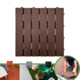 Kit 9 Deck Plástico para Piscina, Box, Varanda e Quintal – Marca Direct Borrachas