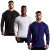 Kit 3 Camisetas Segunda Pele Manga Longa Tecnologia Dry Anti Odor Anti Suor Termica Corrida Bike EPI Blusa Vida Loca Top