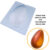 1~4 Forma BWB Com Silicone (3 partes) Para Chocolate Cód. 9459 – Ovo Texturizado Bolha 500g. Páscoa