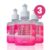 Kit 3 Gel Aromatizante Beijável Íntimo Sabor Morango com Creme para Saúde e Cuidado Vaginal 240g Swiss Beauty Belkit