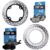Kit Discos de Freio Cb 300r Sem Abs + Pastilhas Vaz