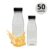 50 UNIDADES  – GARRAFAS PET PLÁSTICAS 300ML – COM TAMPA LACRE