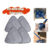 Refil Mop Triangle Esfregão  Giratório Premium Microfibra  Machine Washable