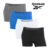 Kit 4 Cueca Reebok Original Masculina Sem Costura Microfibra Box Boxer Lisa