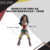 Boneco de Vinil da Mulher Maravilha – 25cm | Super Herói de Brinquedo Liga da Justiça