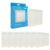 Kit 7 Luminária Painel Plafon Embutir Quadrado Led 18w Bivolt ELGIN