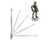 Antena Corta Pipa Moto Retrátil Anti Cerol Aço Inox Guidão
