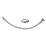 Engate Flexível Mangueira Trançada 40cm Aço Inox Cromada Classic Beltempo