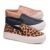 Kit 3 Tênis Feminino Casual Calce Facil Slip On Iate Plataforma
