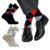 Kit 2 Pares Meia Algodão Social Masculina Escocesa Xadrez