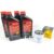 Kit Revisão 5w30 FORD Motorcraft +Filtro de Óleo+Etiqueta Revisão Ford Fiesta Ecosport Ka New fiesta