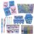 Kit 7 itens Papelaria Fofa Stitch escolar caderno apontador lapis adesivo