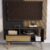 Rack Para TV Com Porta Estante home theater Aparador Com Pés Palito Retro Cores MVD Móveis