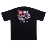 Camiseta Oversized Qix Chorao Lado B Original Algodão Skatista Grande
