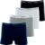 Kit 4 Cuecas Boxer Mash Algodão Box Confortável Cueca Masculina Cós Elástico Original