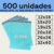 Kit 500 Envelopes Segurança Verde Tiffany Embalagem De Envio 12×18 15×20 19×25 20×30 26×36 32×40 40×50