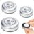 03 Lâmpada Luminária Toque 3 Led Armário Parede Teto Sem Fio Guarda Roupa Closet