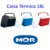 Caixa Térmica Cooler Com Alça 18L Litros Azul Vermelho Preto Mor 24 Latinhas Com Porta Copos