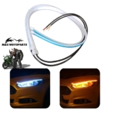 Fita Led Automotiva 12v Farol Drl + Seta Sequencial Para Carros e Motos