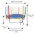 Cama Elástica Infantil Pula Pula Trampolim 2,30m Nacional Premium