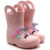Galocha Plugt Unicórnio Infantil Menina Confortável Bota de Chuva Estilosa Confortável Criança Moda