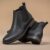 Bota Chelsea Masculina Vittal Couro Legítimo Preto