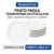 Kit de Pratos Raso Fundo Sobremesa Tramontina Paola Germer Iguaçu 25,5cm Restaurante Porcelana Opções de Kits