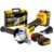 Esmerilhadeira Lixadeira Angular Com 2 Baterias 4000mah 21v 4.1/2 125mm 110/220v The Black Tools