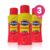 Kit 3 Sabonete Íntimo Feminino Morango Beijinhos Proteção e Frescor 200ml Belkit