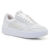 Tênis Feminino Casual Básico Branco Preto Confortável Macio