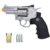 Revólver de Pressão Co2 708S 2,5″ Niquelado 4.5mm – Wingun + 3 Cilindros + Esferas