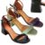 Sandalia Vizzano Salto Medio Bloco Casual Feminina 6428104