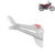 Suporte Bacalhau Pedaleira Traseiro Direito Titan 150 Esd 2004 A 2008 Original Honda