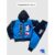 Conjunto infantil menino SONIC  de inverno masculino casaco com ziper calça com elástico lindo e forrado