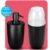 Organizador Escova de Dentes e Creme Dental com Tampa + Dispenser Porta Sabonete Líquido Preto Arthi