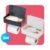 Porta Papel Higienico Banheiro Lavabo Lenço Umedecido Suporte P/ Celular Fixação Dupla Face 3M Arthi