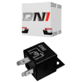 Relé Auxiliar Universal 12V 4 Terminais com Suporte 40A DNI 0102