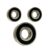 Kit Rolamentos da Roda Pcx 150 / Pcx 160 (Dianteira e Traseira) 6201 6203