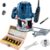 Tupia Coluna Bosch GOF 130 220v + 6 Fresas Kit