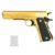Pistola de Airsoft Spring VG 1911-V14 Gold 6mm – Rossi + Esferas