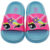 Chinelo Slide Infantil Menina Plugt Unicórnio Macio EVA Nuvem Leve Confortável Pink Algodão
