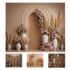 Puff Redondo Orgânico para Living 90cm Lola W01 Bouclê Creme – Lyam Decor