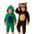 Pijama Macacão Infantil em Fleece Temático Unicórnio ,Dinossauro, Panda, Urso – Super Quentinho e Confortável!