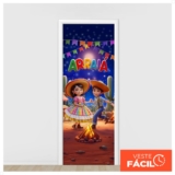 Painel Retangular Festa Junina Veste Porta Decorativa Arraiá C/ Elástico Sublimado 0,85×2,10m – PTA-48