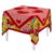 Toalha de Mesa Quadrada Festa Junina 150x150cm Tecido Estampado Decoração Junina Chita – TDM-117
