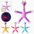 Kit 10 Girafa Estica E Gruda Tubo Melman Pop It Tubo Tik Tok Cor Sortidos