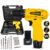 Kit Jogo Parafusadeira 12V 15 Peças Com Brocas Bits Carregador Bivolt Mandril 10mm + Maleta Tools