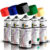 Tinta Spray Todas Cores Metálica 400ml 235g Ideal Diversas Superfícies Plástico Metal Isopor Papel
