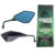 Retrovisor Gvs Z400 Mini Rebaixado Azul Plano Rosca Honda