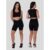 Conjunto Top + Bermuda Feminina Fitness Lurex